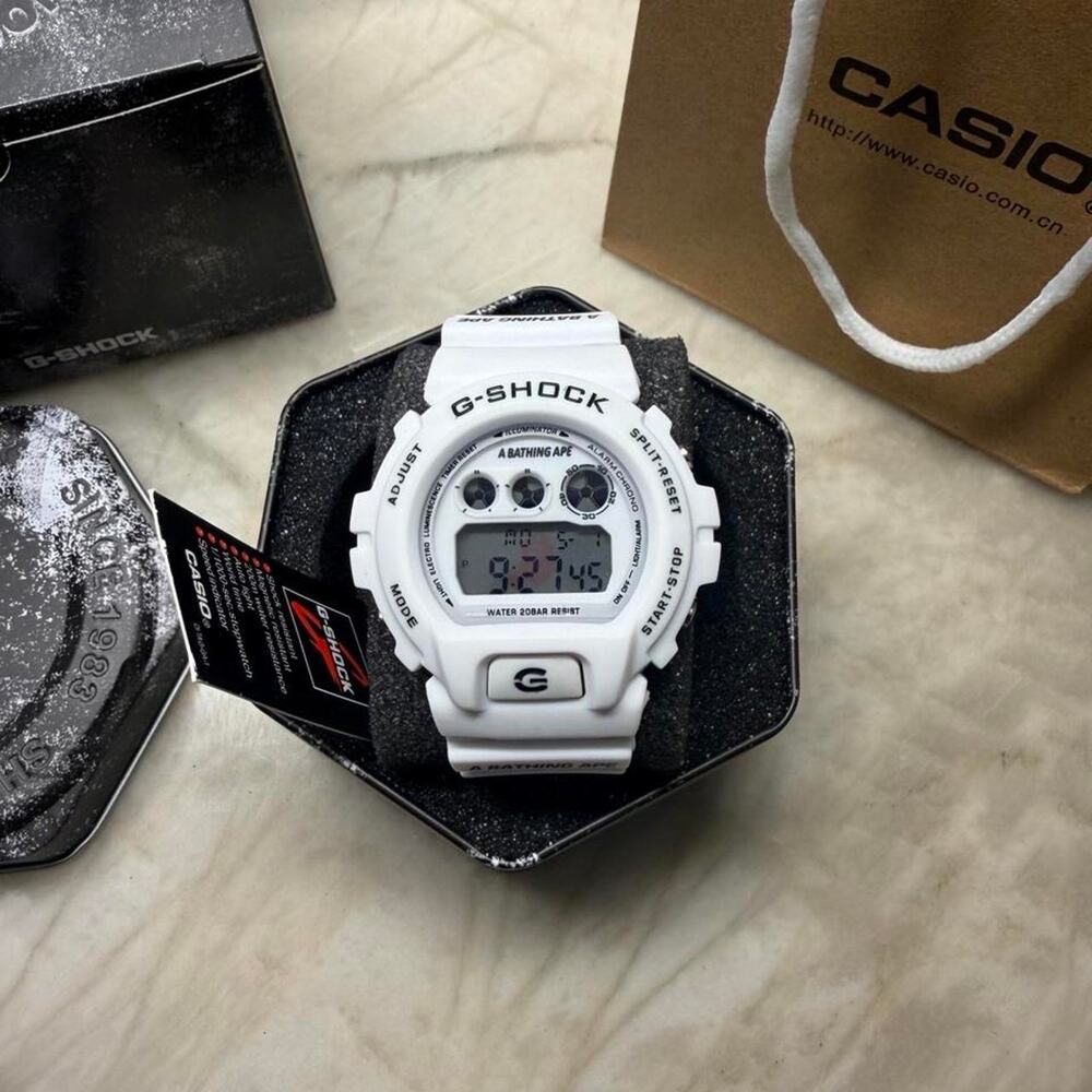 Special Edition White & Black Adjustable Watch